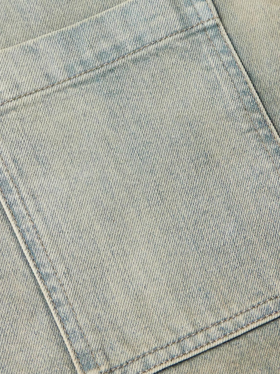 DRKSHDW by Rick Owens - Denim Jumbo Overshirt - Gray