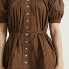 Damson Madder Women's Jayne Mini Dress in Choc