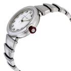 Bvlgari LVCEA Automatic White Mother of Pearl Diamond Dial Stainless Steel Ladies Watch 102199