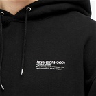 Neighborhood Men's Logo Pullover Hoodie in Black