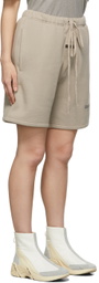 Fear of God ESSENTIALS Tan Fleece Sweat Shorts