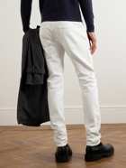 Loro Piana - New York Slim-Fit Straight-Leg Jeans - White