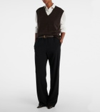 The Row Levi cashmere sweater vest