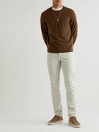 Theory - Hilles Cashmere Sweater - Brown