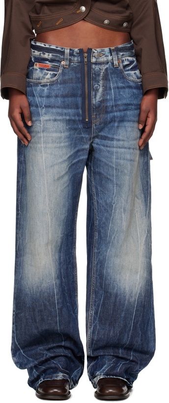 Photo: Martine Rose Blue Casual Jeans