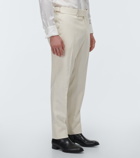 Tom Ford - Mid-rise slim silk and wool pants