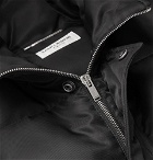 SAINT LAURENT - Quilted Shell Hooded Down Jacket - Black