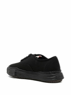 Maison MIHARA YASUHIRO Black Baker Canvas Low-Top Sneakers