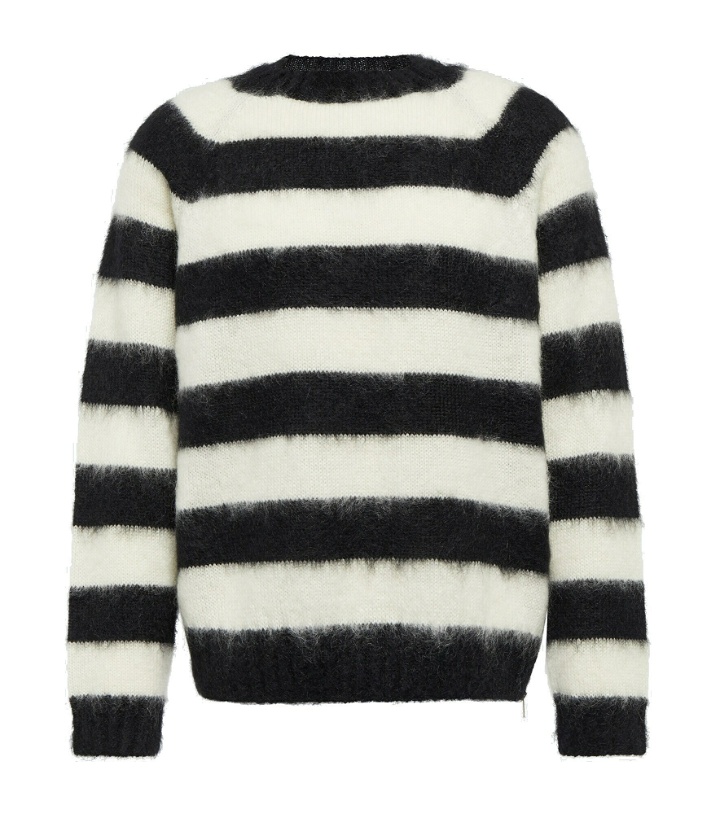 Photo: Undercover - Striped mohair and wool blend sweater