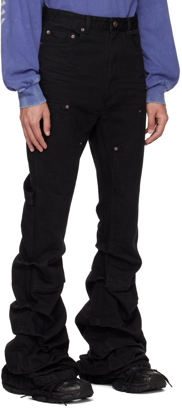 We11done Black Wave Jeans We11done