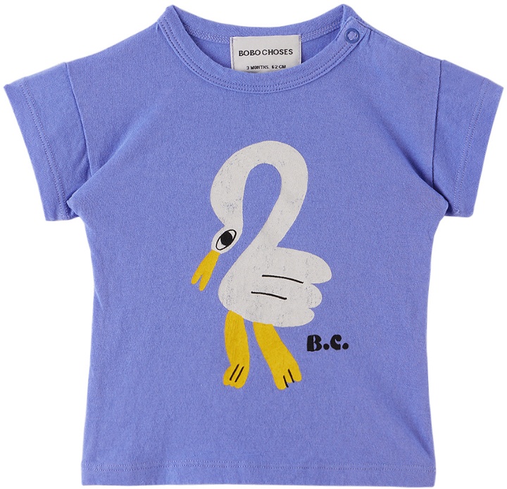 Photo: Bobo Choses Baby Blue Pelican T-Shirt