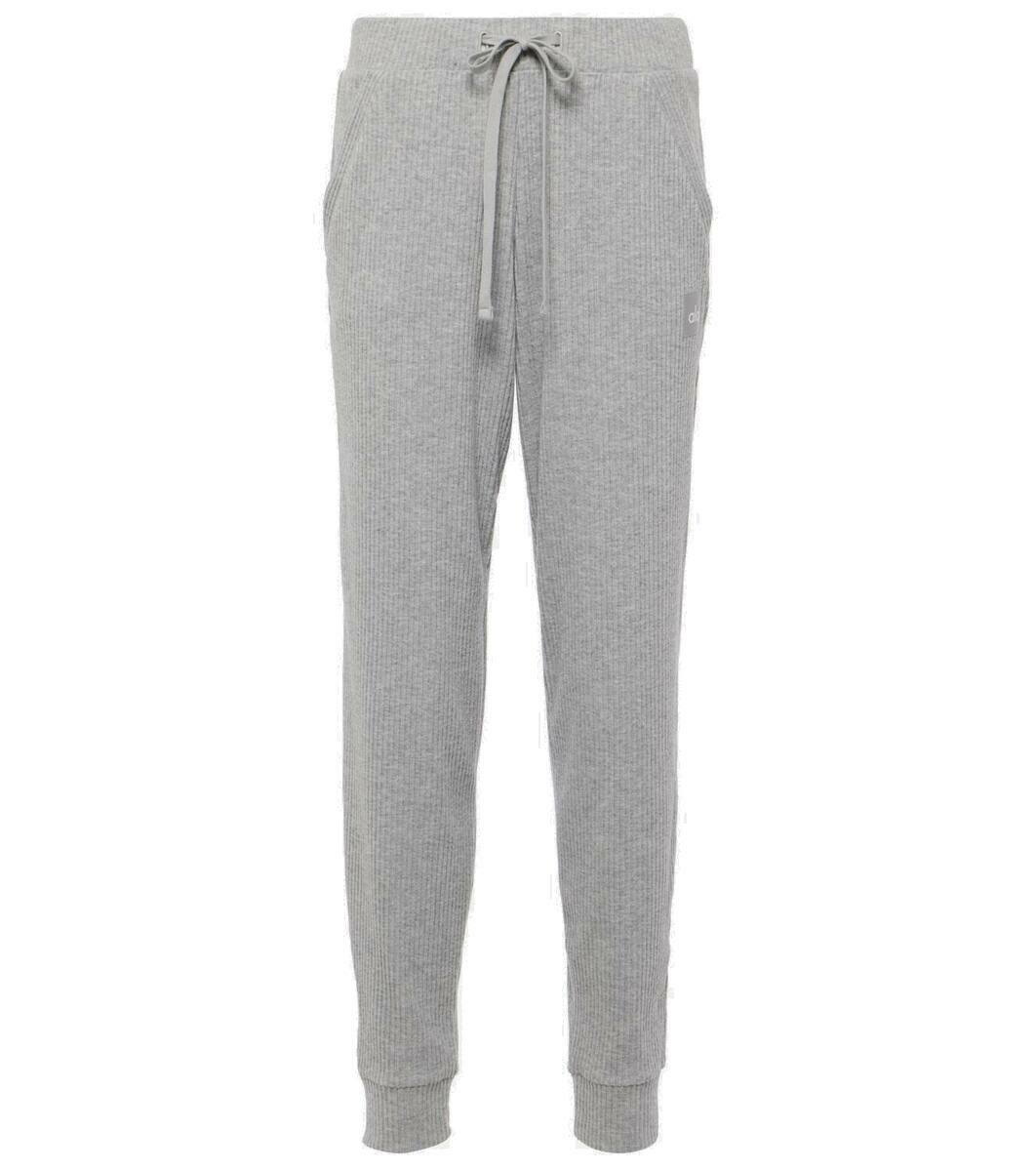 Alo Yoga Muse ribbed-knit sweatpants Alo Yoga