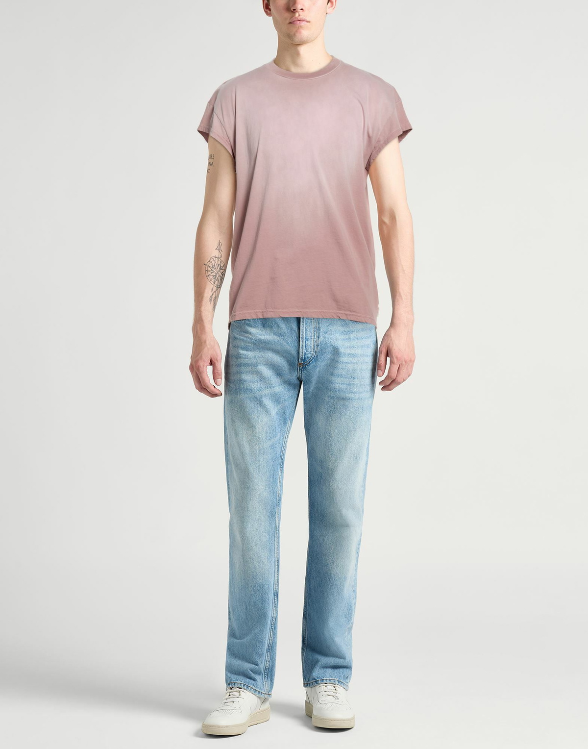 Crossley Mens T-shirt Antique rose