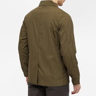 Folk Men's Woven Tech Jacket in Olive