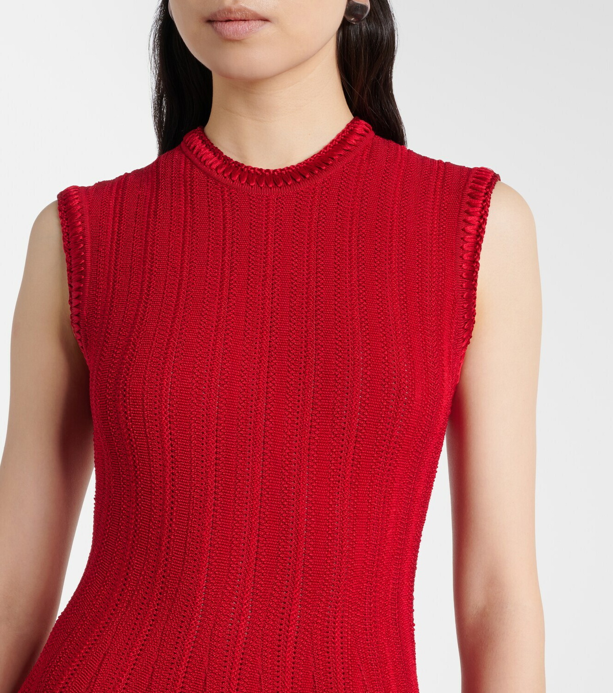 Ralph Lauren Collection Silk-blend midi dress