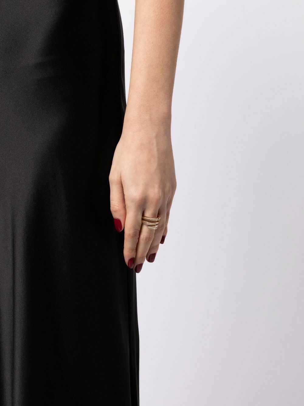 Stephen Webster 18K Yellow Gold Vertigo Infinity Diamond Ring