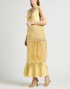 Nanushka Womens Shoulder bag in Beige