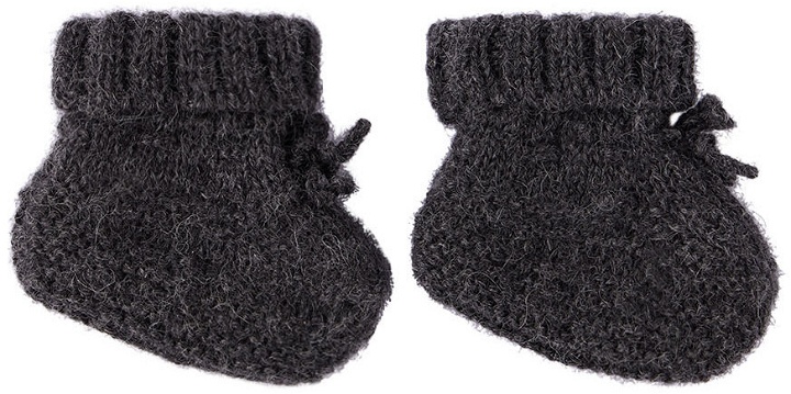 Photo: Bonpoint Baby Gray Cashmere Telse Pre-Walkers