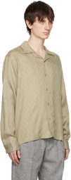 Saturdays NYC Khaki Marco Zen Shirt