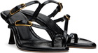 Studio Amelia Black Sabrina 70 Heeled Sandals