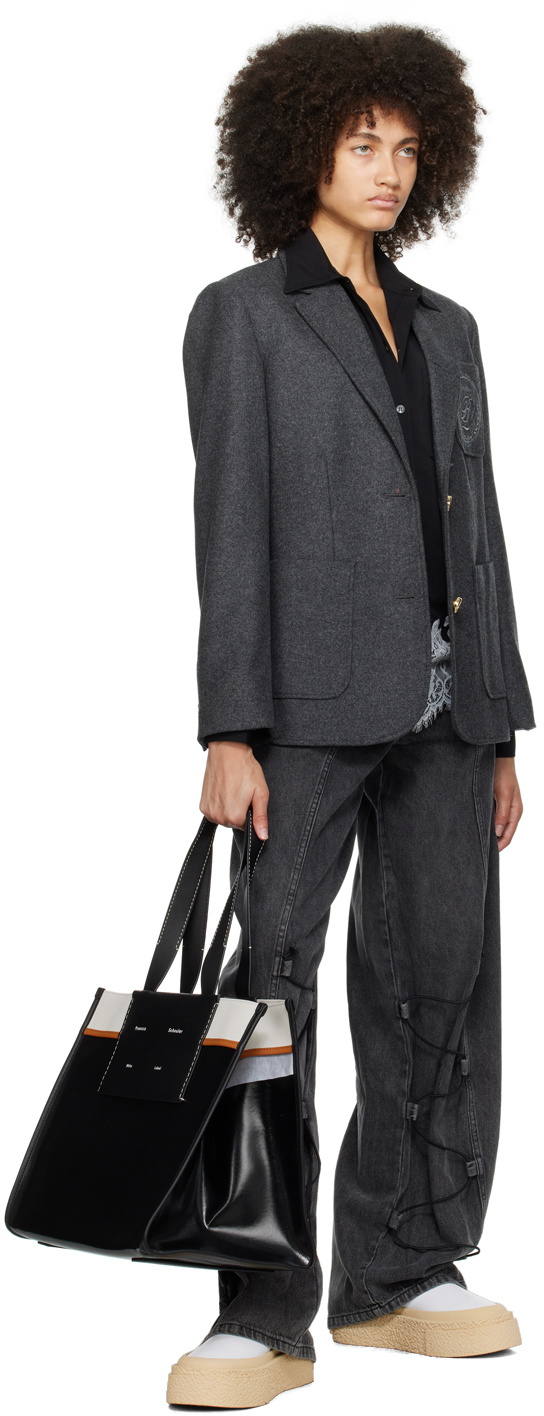 3.1 Phillip Lim Black Button Shirt