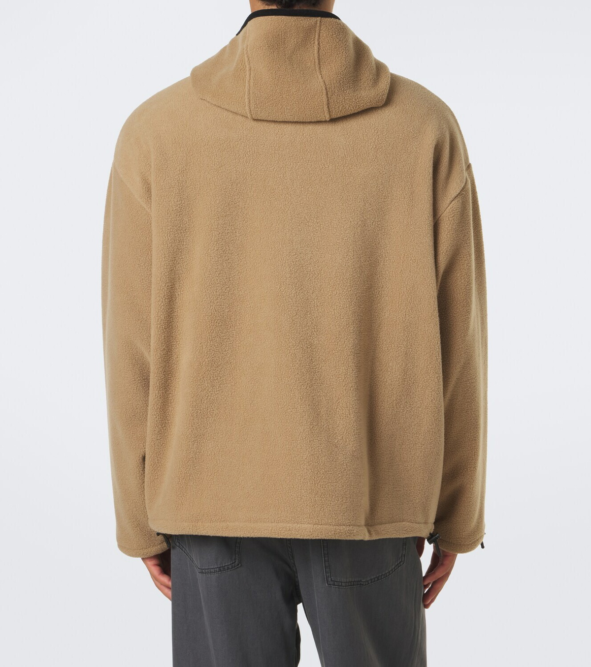 Miu Miu Hooded fleece jacket