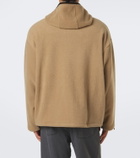 Miu Miu Hooded fleece jacket