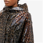 Stand Studio Women's Sylvie Leopard Raincoat in Leo