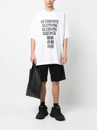 VETEMENTS - Translation Print Cotton T-shirt