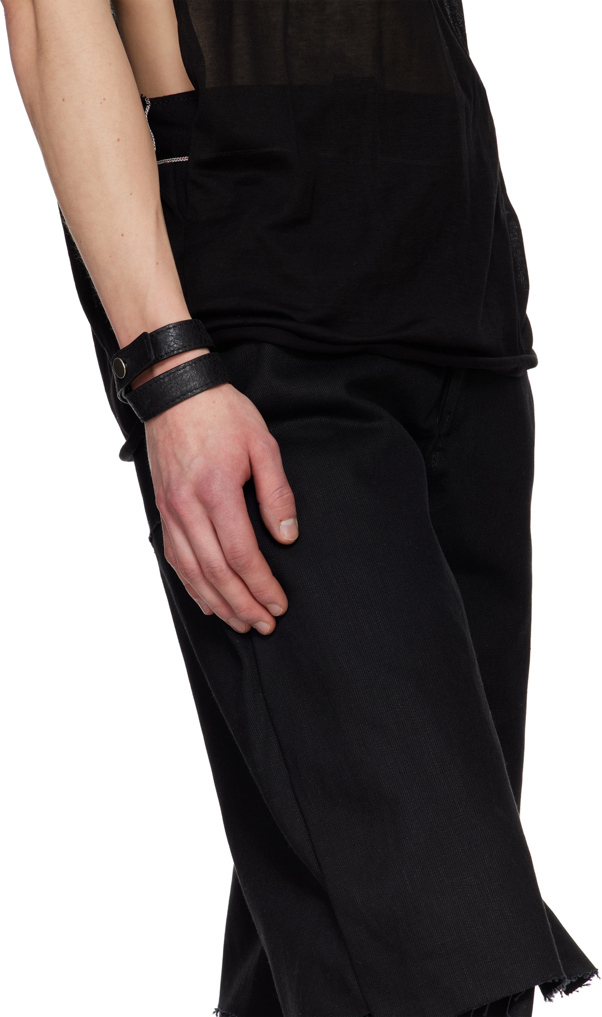 Swampgod Black Double Bracelet Choker