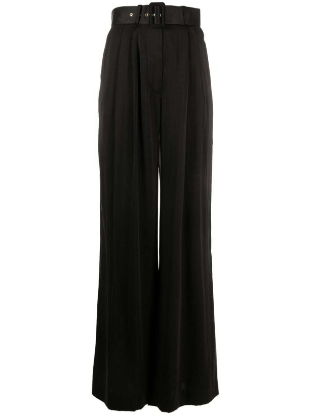 Photo: ZIMMERMANN - Wide Leg Silk Trousers