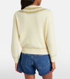 Dôen Olympe Fair Isle wool-blend cardigan