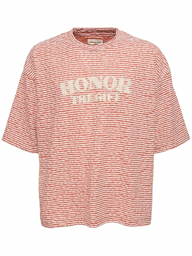 Photo: HONOR THE GIFT A-spring Stripe Boxy T-shirt