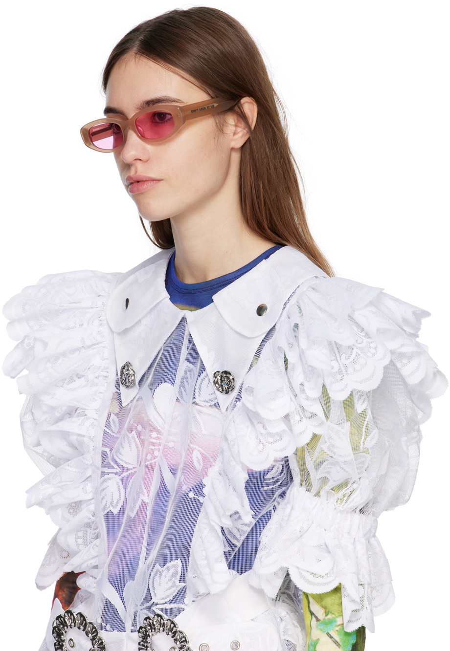 BONNIE CLYDE Brown Plum Plum Sunglasses Bonnie Clyde