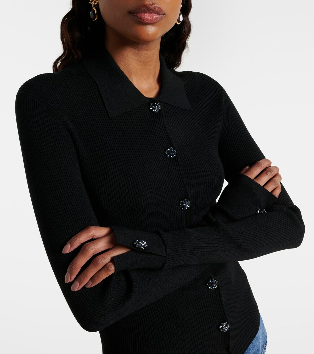 Dolce&Gabbana Ribbed-knit cardigan