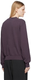 Heron Preston Purple Graphic Sweatshirt