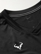 Nike Tennis - Rafa Challenger Recycled Dri-FIT Tennis T-Shirt - Black