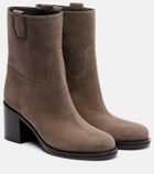 Brunello Cucinelli Suede ankle boots