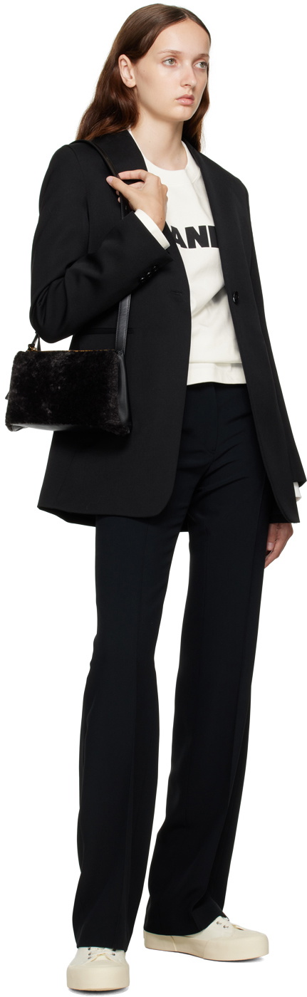 Jil Sander Empire スモール ブラック Jil Sander Small Empire Shoulder Bag | Black | FARFETCH