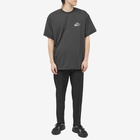 WTAPS Men's 2 Printed Logo T-Shirt in Black