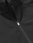 ON - Trail Breaker Mesh-Trimmed Stretch-Shell Jacket - Black