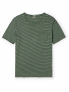 Massimo Alba - Panarea Striped Cotton-Jersey T-Shirt - Green