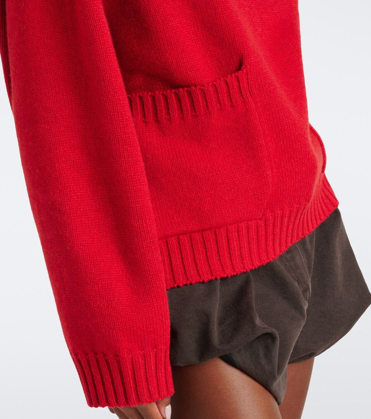 Magda Butrym Wool and cashmere polo sweater