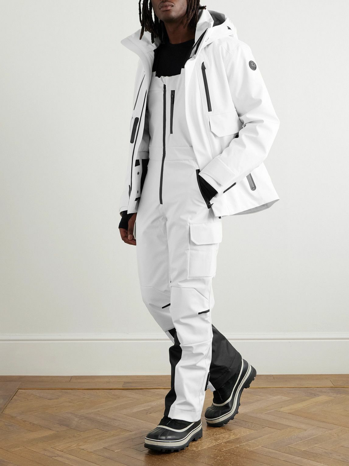 Fusalp - Nino Straight-Leg Padded Ski Salopettes - White