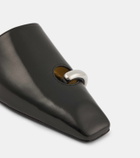Tory Burch Pierced leather mules