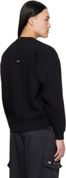 WTAPS Black SIGN-YD Sweatshirt
