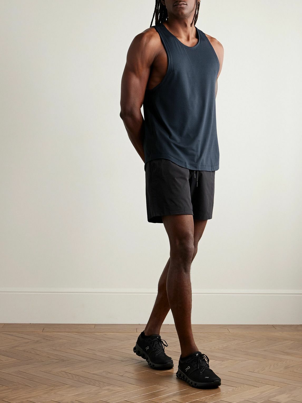 Lululemon - License to Train Recycled-Mesh Tank Top - Blue