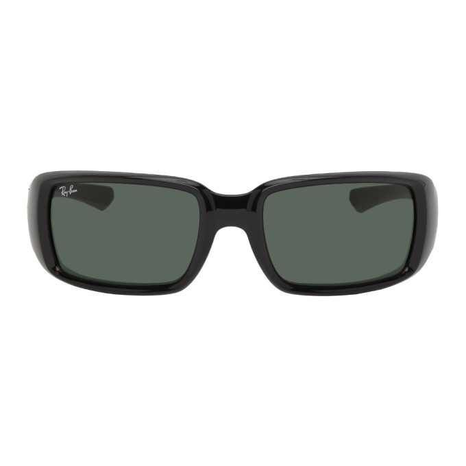 Photo: Ray-Ban Black Soft Rectangle Sunglasses