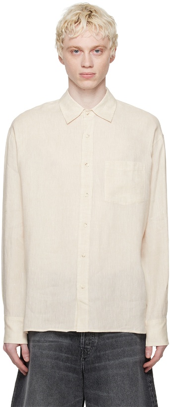 Photo: COMMAS Beige Relaxed Shirt