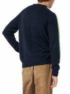 MC2 Saint Barth Man Crewneck Sweater With Bart Simpson Jacquard | The Simpsons Special Edition